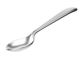 PNG 3D spoon cutlery, element illustration, transparent background