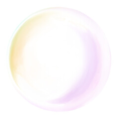 Aesthetic soap bubble png sticker illustration, transparent background