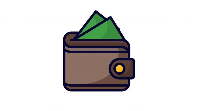 wallet icon animation