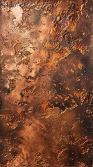 Elegant Vintage Polished Copper Texture Background. Retro Metallic Surface for Nostalgic Designs AI Image