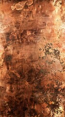 Obraz premium Vintage Polished Copper Texture Background. Elegant Metallic Surface for Retro Designs AI Image