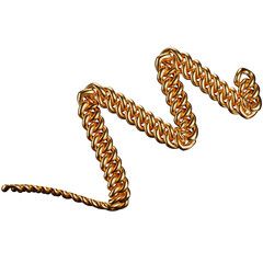Cuban chains. Chain textures.