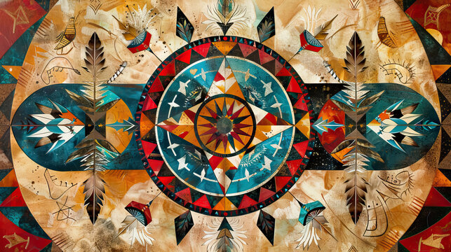 Native American Medicine Wheel Images – Browse 1,134 Stock Photos ...