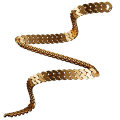 Cuban chains. Chain textures.