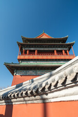 Drum Tower in Beijing, China