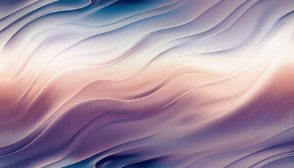 Obraz premium Seamless abstract wave pattern. Vivid degrade blur ombre radiant surreal blurry saturated digital wavy ocean water seamless repeat raster jpg swatch. Soft gentle subtle fuzzy soft out of focus blobs