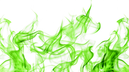 abstract green background, transparent background