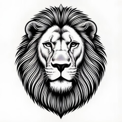 Obraz premium lion icon or lion logo, lion head mascot, illustration of an lion, lionhead vector, lion head mascot, Logo lion, icon lion, tiger