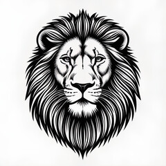 Obraz premium lion icon or lion logo, lion head mascot, illustration of an lion, lionhead vector, lion head mascot, Logo lion, icon lion, tiger