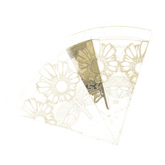 Fototapeta na wymiar PNG Flower sketch, vintage botanical illustration, transparent background.