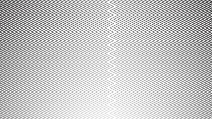 Black and white zig zag pattern background for fabric style or texture element