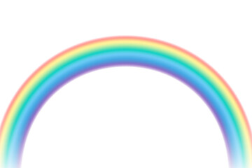 PNG Rainbow overlay effect, transparent background