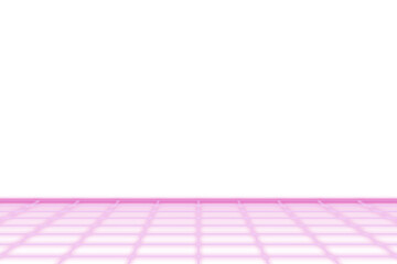 PNG Pink neon synthwave border effect, transparent background