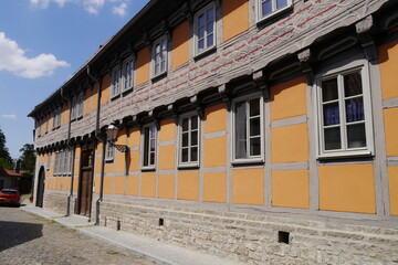 Fachwerkhäuser in Osterwieck in Sachsen-Anhalt
