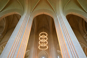 Grundtvig’s Church in Copenhagen, Denmark