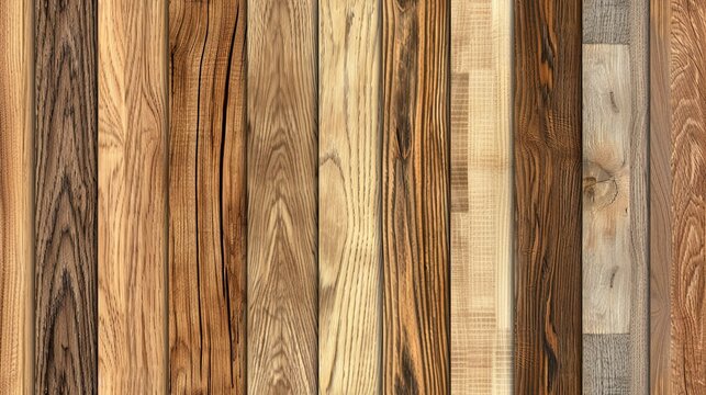 Timeless elegance seamless oak wood texture backgrounds for versatile design applications AI Image