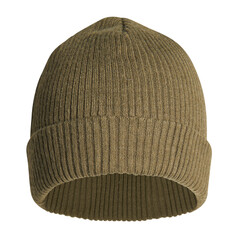 PNG green knitted hat mockup