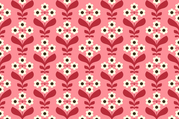 PNature's Elegance. Artistic Floral Patterns in Vector Designs
