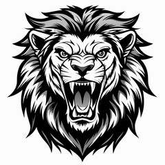 lion head vector lion head mascot head of lion Vector Illustration 