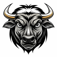 head of bull head of bull  Vector Illustration 