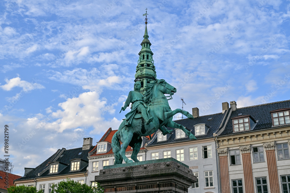 Poster bishop absalon monumen - copenhagen, denmark