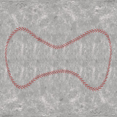 Leather Worn Baseball Videogame Texture Base Color or Diffuse