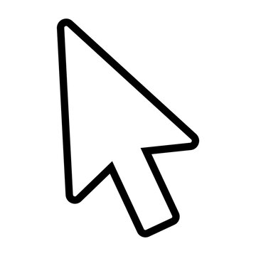 Mouse cursor png sticker on transparent background