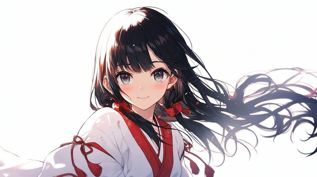巫女の美少女38