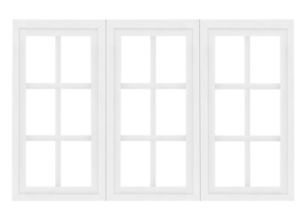 Sash window png clipart, home exterior design on transparent background