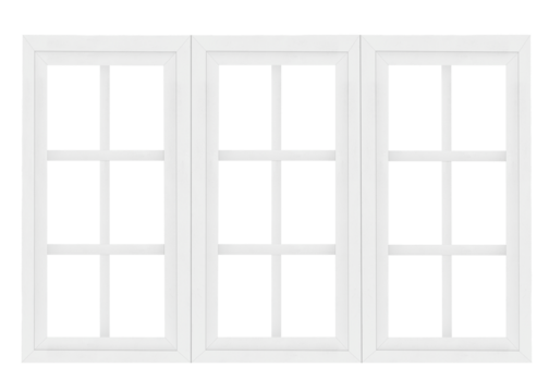 Sash window png clipart, home exterior design on transparent background