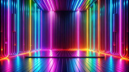 Fototapeta premium Neon Background 