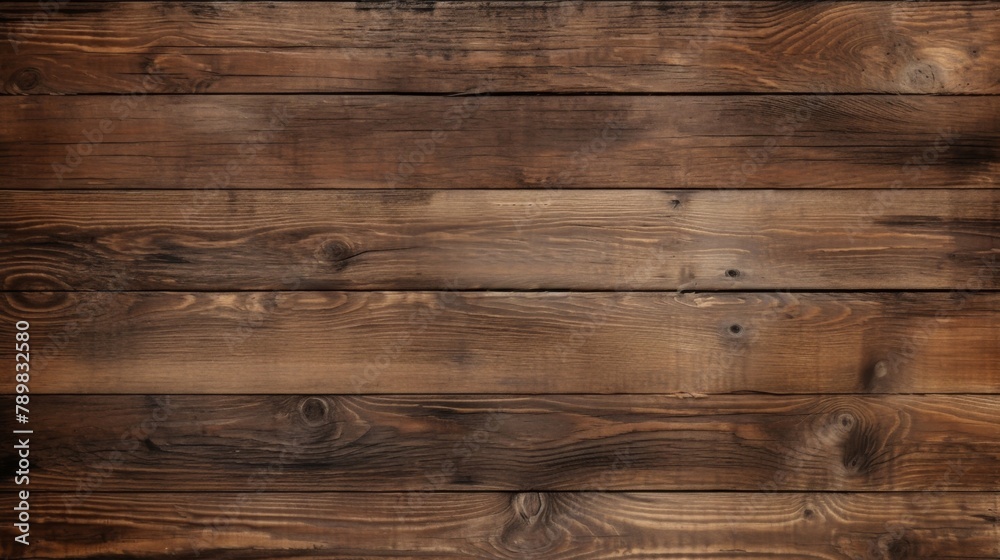 Wall mural wooden background