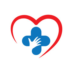 hospital and health clinic logo design