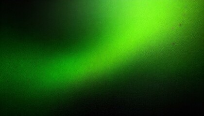 Glowing Enigma: Green Grainy Texture with Blurred Light Gradient