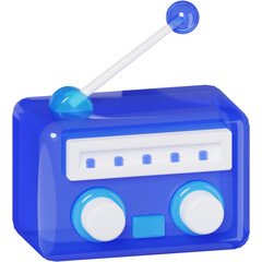 Radio Electronic Household utilities 3D