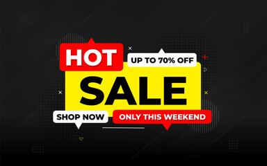 Hot sale price offer deal vector labels templates. Product discount festival tag design. Super Sale promotion banner template. Flat sale Vector Illustration.