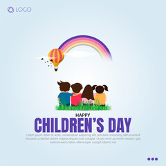 Fototapeta premium Children's Day is a day dedicated to celebrating and honoring children worldwide.