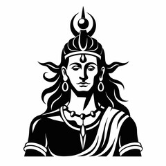 the  Shiva    Vector Illustration 