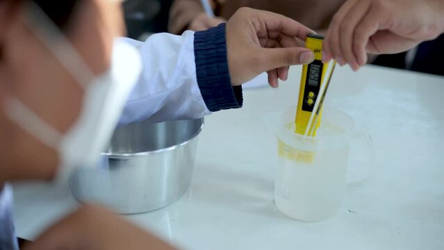 PH meter is used to measure acidity and alkalinity in science laboratories.