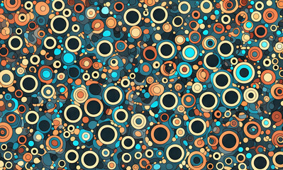 Abstract pattern background. Generated by AI.
