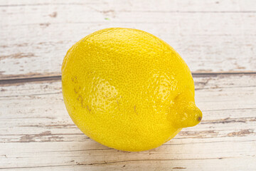 Ripe sour yellow juicy lemon