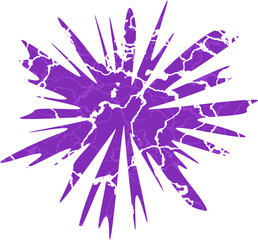 Obraz premium Abstract Starburst Blobs with marbles