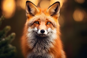 Obraz premium Fox animal nature forest wildlife adventure Pro Photo 