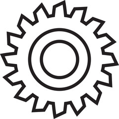 Saw Blade Icon
