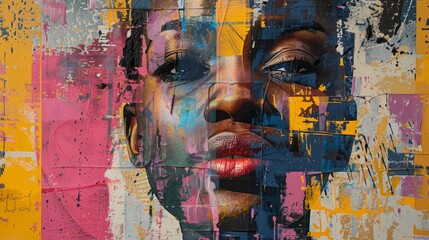 Obraz premium Johannesburg Art Fair, highlighting contemporary African art and artists
