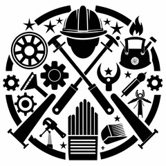 May day's Vector Illustration