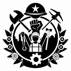 May day's Vector Illustration