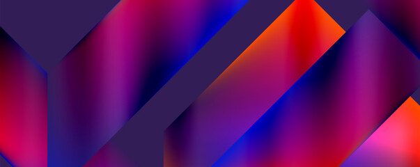 a colorful abstract background with a blue , purple , and orange gradient . High quality