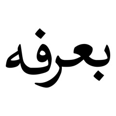 Parva Muslim Girls Name Naskh Font Arabic Calligraphy
