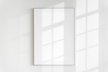 Minimal photo png frame mockup, transparent design